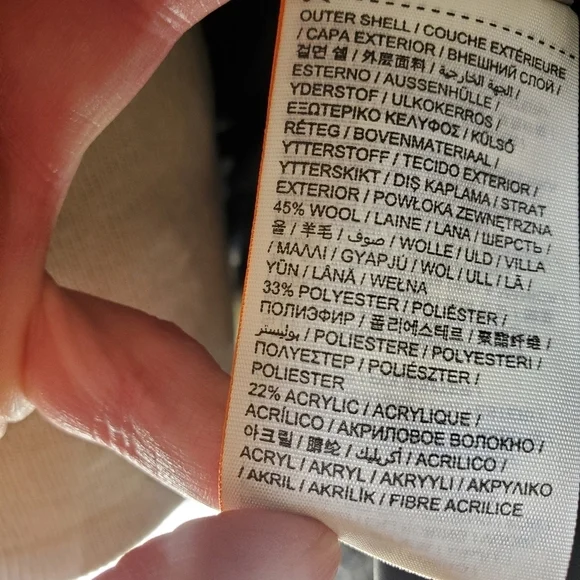 SUPERDRY Evie wool bomber. Size medium - Picture 12 of 15